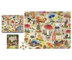 KNYGA Meg Madden Mushrooms 500-Piece Puzzle