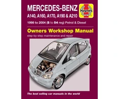 KNYGA Mercedes-Benz A-Class Petrol &amp; Diesel (98 - 04) Haynes Repair Manual