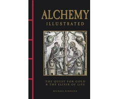 KNYGA Michael Kerrigan Alchemy Illustrated, The Quest for Gold &amp; the Eliksyras of Life