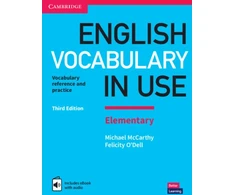 KNYGA Michael Mccarthy English Vocabulary in Use Elementary Book with Answers and Enhanced eBook