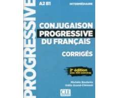 KNYGA Michele Boulares Conjugaison progressive du francais - Niveau intermediaire (A2/B1) - Corriges