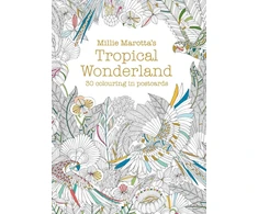 KNYGA Millie Marotta's Tropical Wonderland Postcard Book