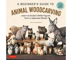 KNYGA Mio Hashimoto Beginner's Guide to Animal Woodcarving