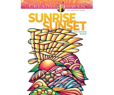 KNYGA Miryam Adatto Creative Haven Sunrise Sunset Coloring Book
