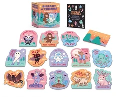 KNYGA Mollie Thomas Bigfoot &amp; Friends Magnet Set