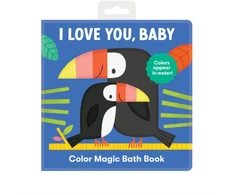 KNYGA Mudpuppy I Love You, Baby Color Magic Bath Book