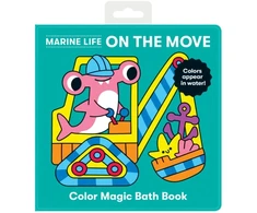 KNYGA Mudpuppy Marine Life On the Move Color Magic Bath Book