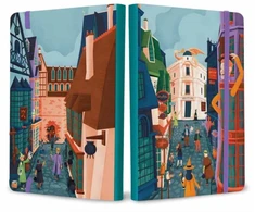 KNYGA MUTI Harry Potter: Exploring Diagon Alley Softcover Notebook