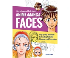 KNYGA Nao Yazawa Drawing and Painting Anime and Manga Faces