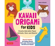 KNYGA Naoko Ishibashi Kawaii Origami for Kids Kit