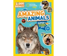 KNYGA National Geographic Kids Amazing Animals Super Sticker Activity Book-Special Sales Edition