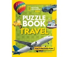 KNYGA National Geographic Kids Puzzle Book Travel