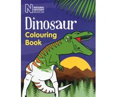 KNYGA Natural History Museum Staff Dinosaur Colouring Book