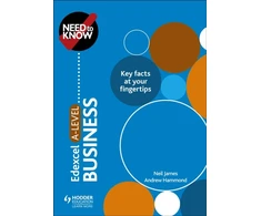 KNYGA Neil James Need to Know: Edexcel A-level Business