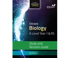 KNYGA Neil Roberts Eduqas Biology for A Level Year 1 &amp; AS: Study and Revision Guide