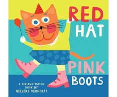 KNYGA Nelleke Verhoeff Raudona Hat, Rožinė Boots