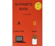 KNYGA O M James alphabets book