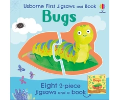 KNYGA Oldham Matthew Usborne First Jigsaws and Book: Bugs