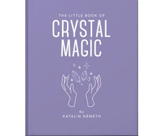 KNYGA Orange Hippo Little Book of Crystal Magic