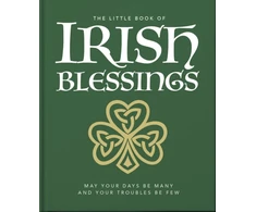 KNYGA Orange Hippo Little Book of Irish Blessings