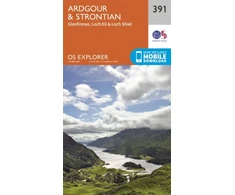 KNYGA Ordnance Survey Ardgour and Strontian
