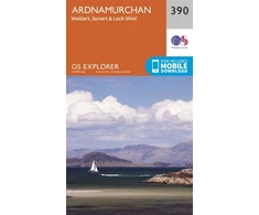 KNYGA Ordnance Survey Ardnamurchan, Moidart, Sunart and Loch Shiel