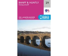 KNYGA Ordnance Survey Banff &amp; Huntly, Portsoy &amp; Turriff