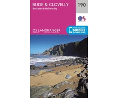KNYGA Ordnance Survey Bude &amp; Clovelly, Boscastle &amp; Holsworthy