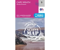 KNYGA Ordnance Survey Cape Wrath, Durness &amp; Scourie