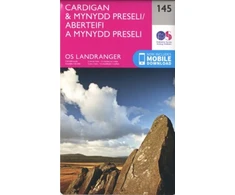 KNYGA Ordnance Survey Cardigan &amp; Mynydd Preseli