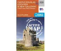 KNYGA Ordnance Survey Castle Douglas, Loch Ken and New Galloway