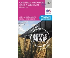 KNYGA Ordnance Survey Chester &amp; Wrexham, Ellesmere Port