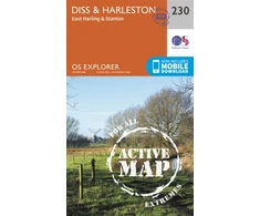 KNYGA Ordnance Survey Diss &amp; Harleston
