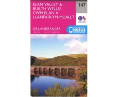 KNYGA Ordnance Survey Elan Valley &amp; Builth Wells