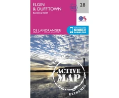 KNYGA Ordnance Survey Elgin, Dufftown, Buckie &amp; Keith