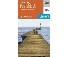 KNYGA Ordnance Survey Grimsby, Cleethorpes and Immingham, Caistor and North Thoresby