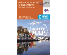 KNYGA Ordnance Survey Isle of Mull North and Tobermory
