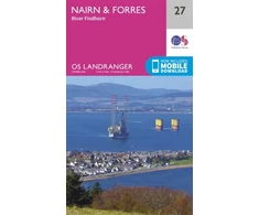 KNYGA Ordnance Survey Nairn &amp; Forres, River Findhorn