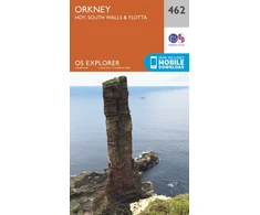 KNYGA Ordnance Survey Orkney - Hoy, South Walls and Flotta