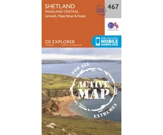 KNYGA Ordnance Survey Shetland - Mainland Central