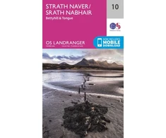 KNYGA Ordnance Survey Strathnaver, Bettyhill &amp; Tongue