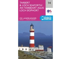 KNYGA Ordnance Survey Tarbert &amp; Loch Seaforth