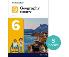KNYGA Oxford Editor Geography Mastery: Geography Mastery Pupil Workbook 6 Pack of 5