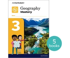 KNYGA Oxford Editor Geography Mastery: Geography Mastery Pupil Workbook 3 Pack of 5