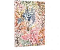KNYGA paperblanks 2026 Anemone (William Kilburn) Midi 12-month Verso Hardcover Flexi Dayplanner 2026 (Wrap Closure)
