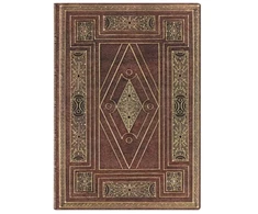 KNYGA paperblanks First Folio (Shakespeare’s Library) Midi Lined Softcover Flexi Journal
