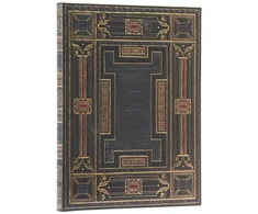 KNYGA paperblanks Onyx (Asterales) Ultra Unlined Hardback Journal (Elastic Band Closure)