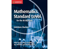KNYGA Paul Fannon Mathematics for the IB Diploma Standard Level Solutions Manual