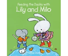 KNYGA Pauline Oud Feeding the Ducks with Lily and Milo