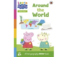 KNYGA Peppa Pig Learn with Peppa: Around the World sticker activity book